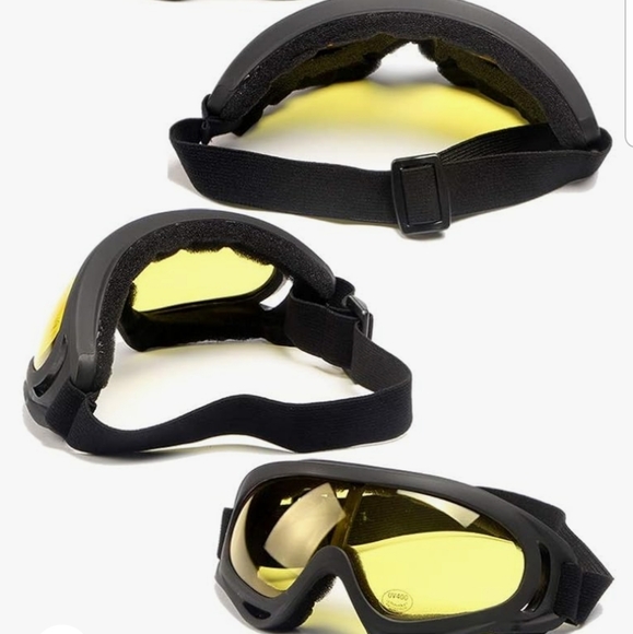 Yellow Ski Goggles Snowboard Goggles Kids Youth Adults Men Women UV Protection - Picture 4 of 6